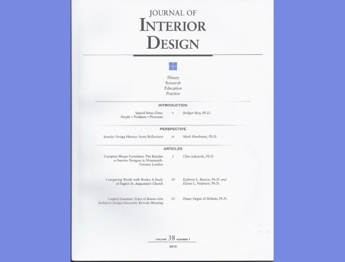 Judul jurnal desain interior